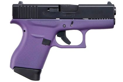 Glock 43 Gen 1 Purple Cerakote 9mm Concealed Carry Handgun