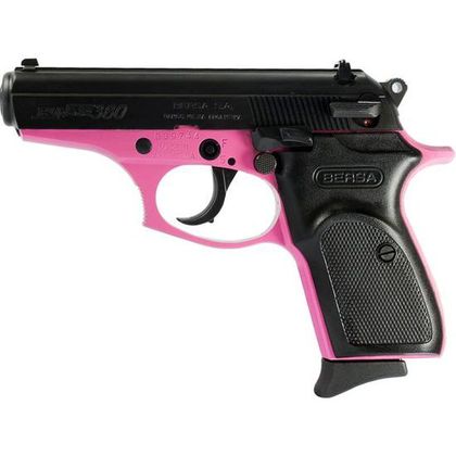 Bersa Thunder .380 ACP Pink Cerakote DAO Pistol – 3.5" Barrel, 8+1 Rounds