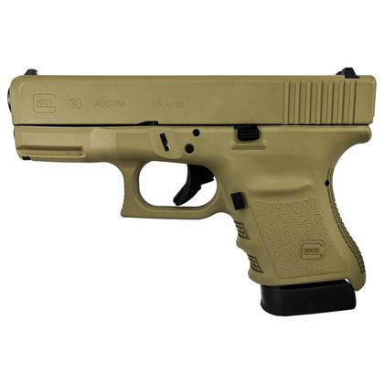 Glock G30SF Gen 1 .45 ACP FDE Subcompact Pistol - 10rd Capacity