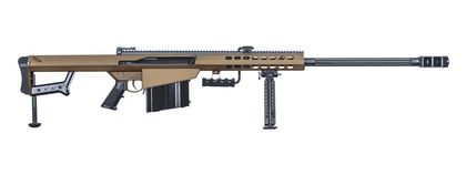 Barrett M82A1 Gen 1 .50 BMG Semi-Auto Rifle - Coyote Cerakote Finish