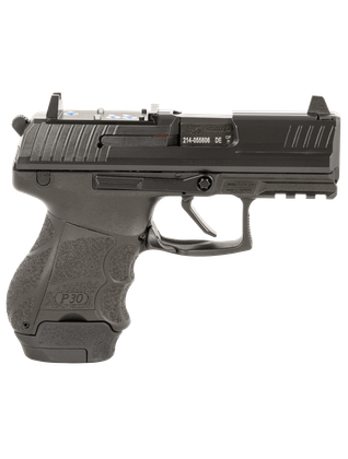 Langdon Tactical P30SK Gen 1 9MM Compact DA/SA Pistol, Black, 10+1 RD