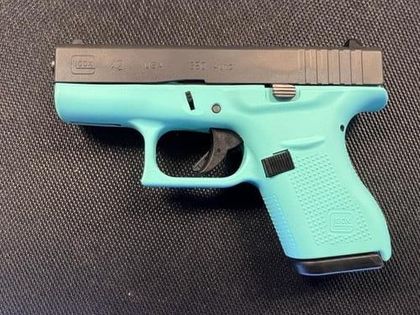 GLOCK G42 Gen 1 .380 ACP Compact Pistol - Robin's Egg Blue Finish