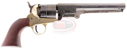 Traditions 1851 Navy Engraved Nickel .44 Cal Black Powder Revolver