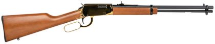 Rossi Rio Bravo .22 LR Gold Edition Lever Rifle - 18" Satin Hardwood