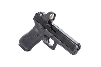 GLOCK G17 Gen 5 MOS Night-Ready 9mm Pistol with Leupold Optic - Black