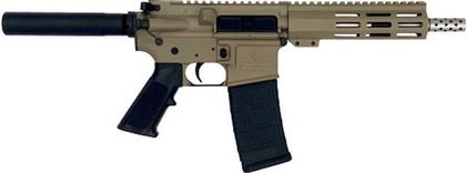 Great Lakes AR-15 Pistol Gen 1 .223 Wylde 7.5" FDE 30rd Tactical