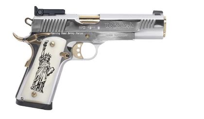 Girsan MC1911S Liberador 9mm Pistol - Polished Steel, 9+1 Capacity