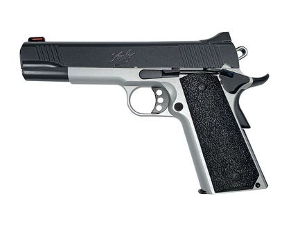 Kimber 1911 Stainless Gray Guard Gen 1 - 9mm, 5.25" Barrel, Fiber Optic