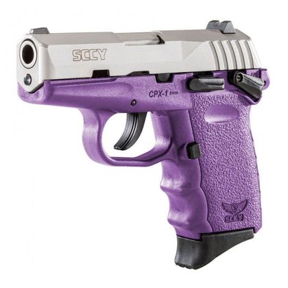 SCCY CPX-1 Gen 1: Stylish Purple 9mm Compact Pistol for EDC & Sports