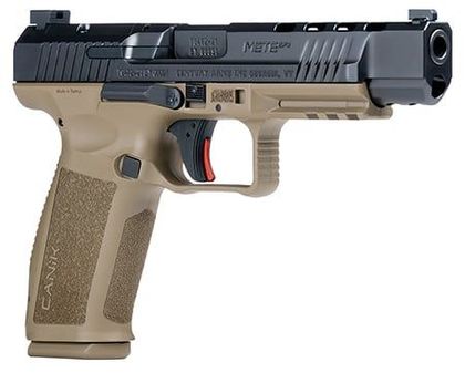 Canik Mete SFx Gen 1 9mm Pistol, Striker-Fired, FDE/Black, 18+1 Capacity