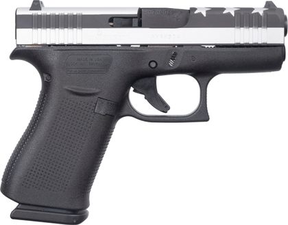 Glock 43X Stars & Stripes 9mm Compact Pistol - Gen 1