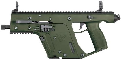 Kriss Vector SDP Gen II 9mm Tactical Pistol - OD Green/Black 17+1