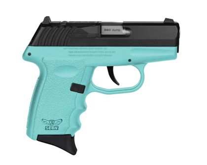 SCCY CPX-3 Turquoise Optic-Cut .380 ACP Compact Pistol