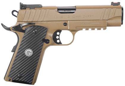 Girsan MC1911C Gen1 10mm Commander, FDE, 4.4" Barrel, Steel Frame
