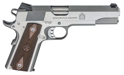 Springfield 1911 Garrison .45 ACP Stainless Semi-Auto Pistol