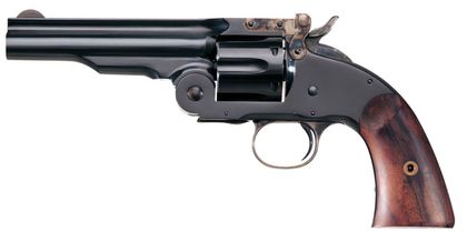 Taylors & Co Schofield Gen 2 .45 Colt SAO Revolver - 5" Blued Walnut