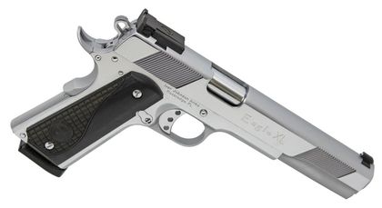 Iver Johnson 1911 Eagle XLC Chrome .45 ACP Pistol - Gen 1