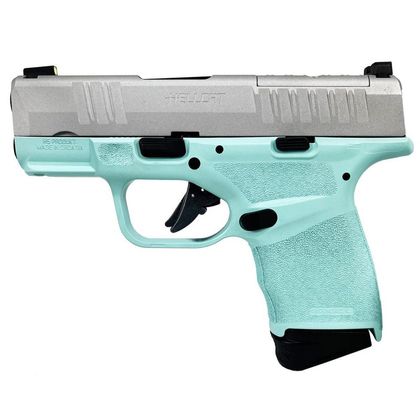 Springfield Hellcat OSP Gen 1 9mm Compact Pistol - Tiffany Blue Finish