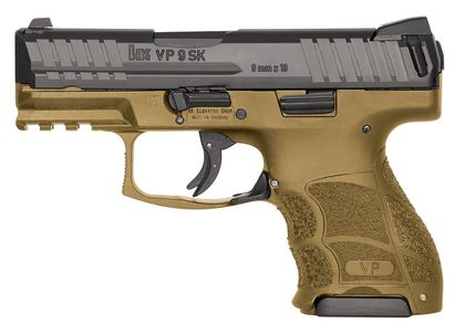 HK VP9SK Gen 1 FDE 9mm Subcompact Pistol - 10+1 Capacity