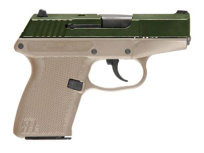 Kel-Tec Stealth 9mm Gen 1 Compact Pistol - OD Green/FDE Polymer