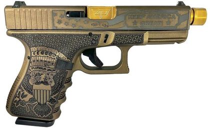 Glock 19 Gen3 "Patriot Edition" 9mm Compact Pistol - FDE Cerakote
