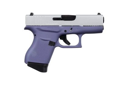 GLOCK G43 Orchid 9mm Compact Semi-Auto Pistol - Gen 1, 6-Round