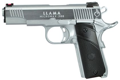 Llama Micromax Chrome Gen 1: Compact .380 ACP Pistol with Style & Reliability