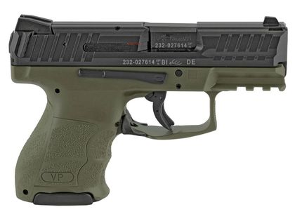 HK VP9SK Gen 1 9mm Compact Pistol - OD Green/Black Finish