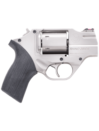Chiappa Rhino .357 MAG 200DS Revolver - Nickel, Compact & Powerful
