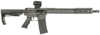 Black Rain Spec15 Gen 1: Versatile 5.56 NATO Semi-Auto Rifle, Smoke Cerakote