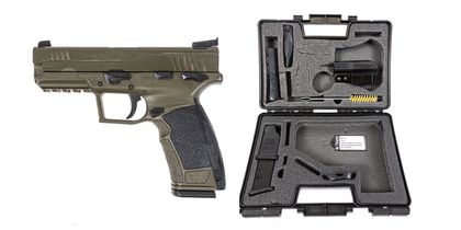 Zigana PX-9 G2 9mm Semi-Auto Pistol with OD Green & IWB Holster