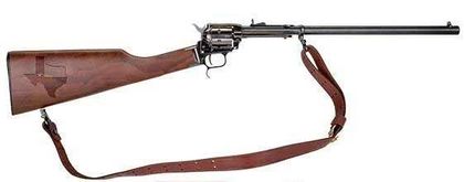 Heritage Texas Rancher Gen 1 .22LR SA Revolver - Black Walnut Engraved