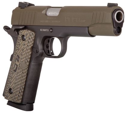 Taurus 1911 Gen 1 .45 ACP Pistol - Mil Green Cerakote Finish