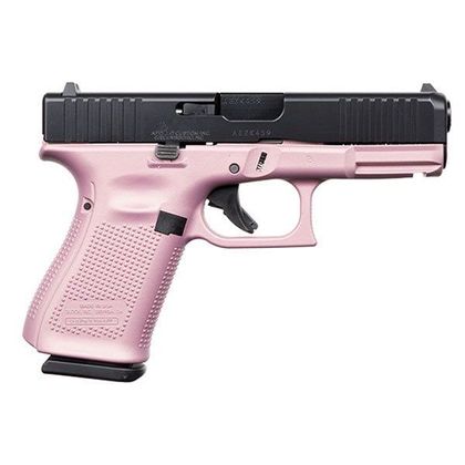 Glock 19 Gen 5 Pink Champagne 9mm Compact Semi-Auto Handgun