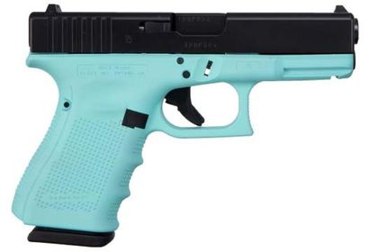 Apollo G19 Gen1 Elite Black & Blue 9mm Pistol - 15 Rd Capacity