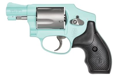 S&W Model 642 Airweight Revolver - Robin's Egg Blue .38 Special