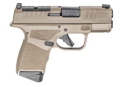 Springfield Hellcat Gen 1 9mm Desert FDE Optics-Ready Compact Pistol