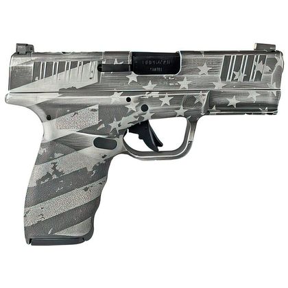 Springfield Hellcat Pro OSP Gen 1 Distressed Flag White 9mm Pistol