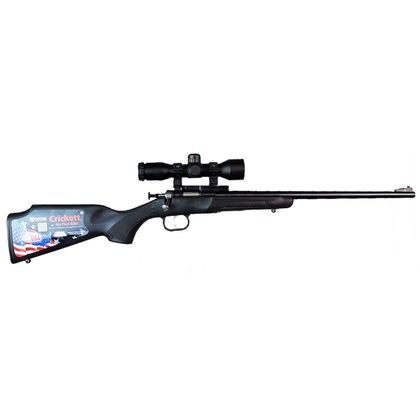Crickett Gen 1 .22 LR Youth Bolt-Action Rifle with Scope - Black