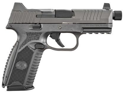 FN 509T Gen 1 Tactical 9mm Pistol, 4.5" Barrel, Black Cerakote
