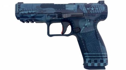 Canik METE SFT Blue Bomber 9mm Gen 1 Semi-Auto Pistol, 20-Round