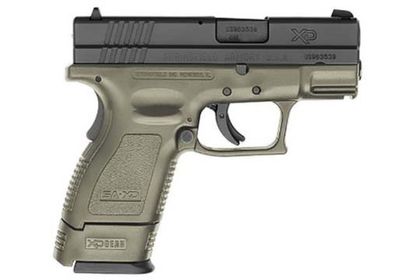 Springfield XD-40 Subcompact OD Green - .40 S&W, 9/12 Rd Capacity