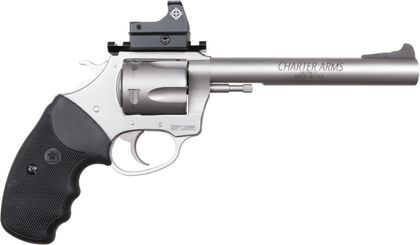 Charter Arms Mastiff .357 Mag 6" Stainless Revolver w/ Picatinny Rail