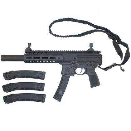 SIG SAUER MPX Gen 1: 9mm Semi-Auto, 35-Round, Black Finish Firearm