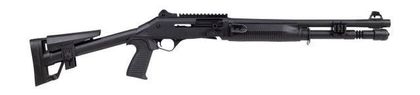 Panzer Arms M4 SPEED Gen 1 Tactical 12 Ga Semi-Auto Shotgun, Black