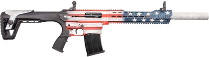 G-Force GF25 Gen 1 Patriotic 12 GA Semi-Auto Shotgun, American Flag Finish