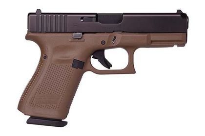 Glock G19 Gen 5 Compact 9mm Ergonomic Pistol - Flat Dark Earth Finish