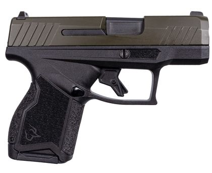 Taurus GX4 Gen 1 Compact 9mm Pistol - Green Slide, Black Frame