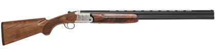 Charles Daly 202AE Elite Over Under Shotgun - 12 GA, 28" Black Chrome