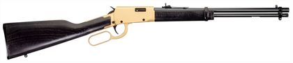 Rossi Rio Bravo Gen 1 .22 LR Lever Rifle - Black/Gold, 15+1 Capacity